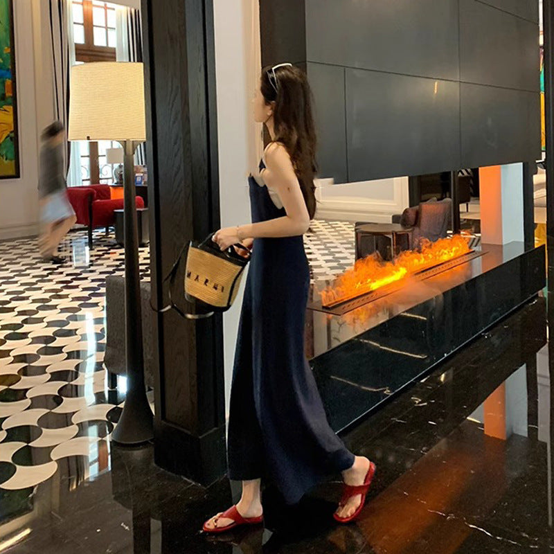 📈 注文殺到中【シューズ】おしゃれな メタルトゥカバー付き スクエアトウ フラットサンダル