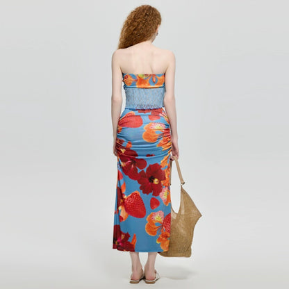 【グッズ】夏 ギャル系 ビキニ 水着＋スカート＋ショーツ 3点セット【SHシリーズ】