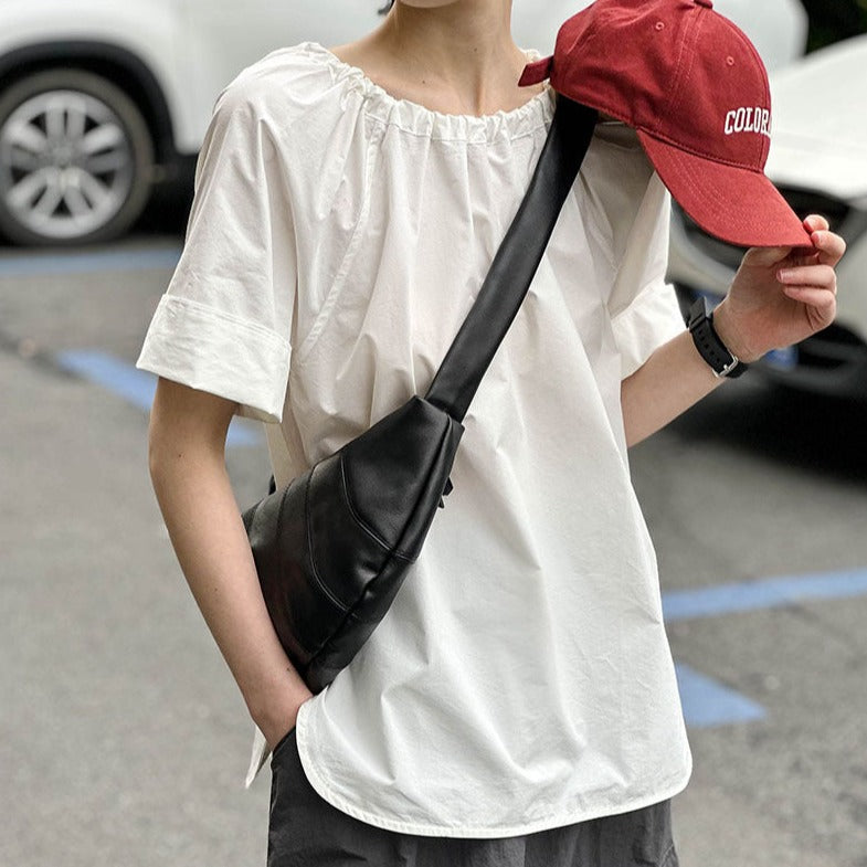 【トップス】夏 韓国風 無地 清純 合わせやすい シャツ【JZシリーズ】