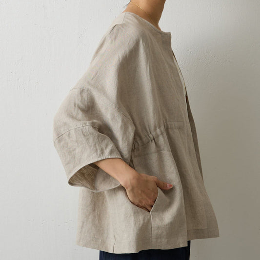 【トップス】バルーンスリーブ 薄手アウター カーディガン シャツ 【JZシリーズ】