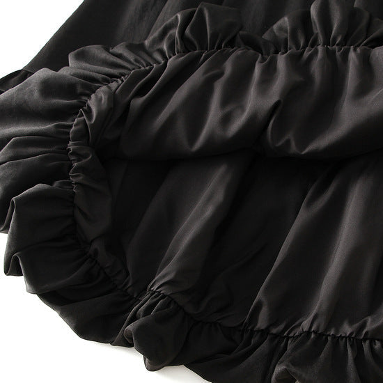 【ボトムス】春 秋 ギャザー バルーン ヒップカバー 着回しやすい スカート 【SHシリーズ】