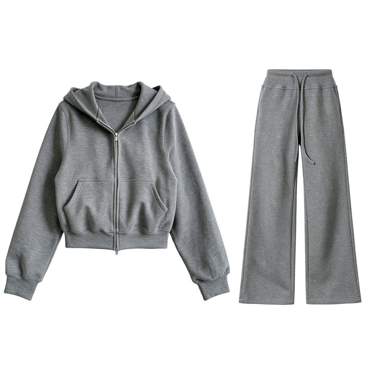 【セットアップ】フード付き スウェットパーカー + ロングパンツ 2点上下セット 【JZシリーズ】