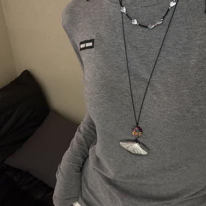 【🎁 B2G1｜先行スタート！】【グッズ】個性派 不規則クラウドデザイン ins風 人気 お洒落 ロングネックレス