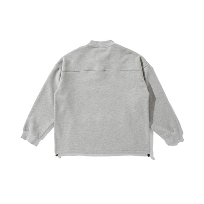 【トップス】刺繍 裏起毛 春 秋 冬 BF風 プルオーバー パーカー 【FCシリーズ】