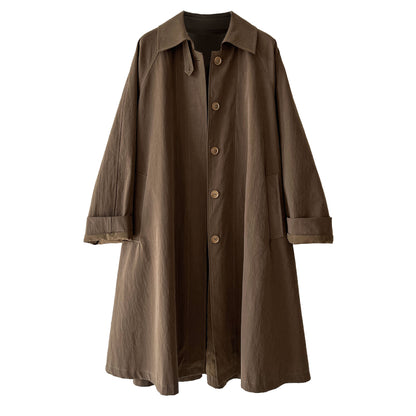 【アウター】春 秋 ベルト付き エレガント オードリーヘップバーン風 トレンチ コート 【JZシリーズ】