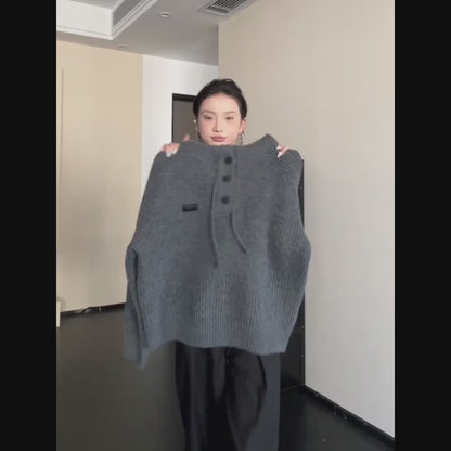 [上衣] 秋冬厚連帽針織衫 [FC系列]